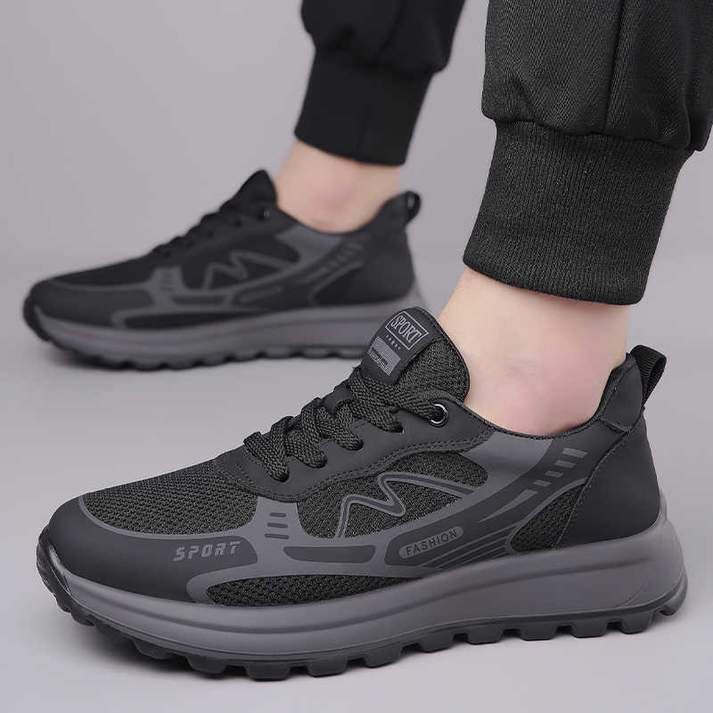 Men'S Shoes Top Brands - Perforated Lace-up Summer High Boots Boots