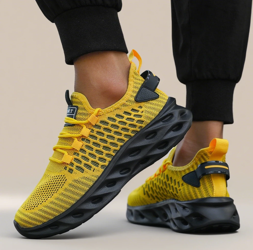 Men'S Shoes For Gym - Men's Walking Shoes Are Breathable, Lightweight,