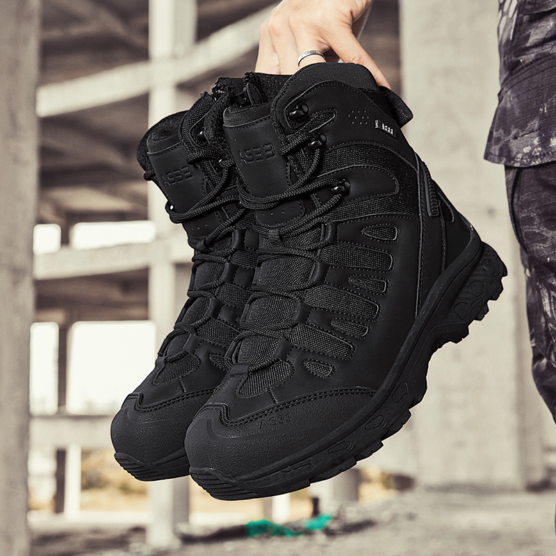 Men Shoes Brands - Men Tactical Boots Lace Up Brand