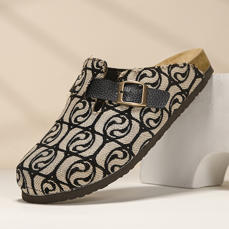 Men Women Paisley Print Cork F - огляд і ціна Men'S Shoes Birkenstock