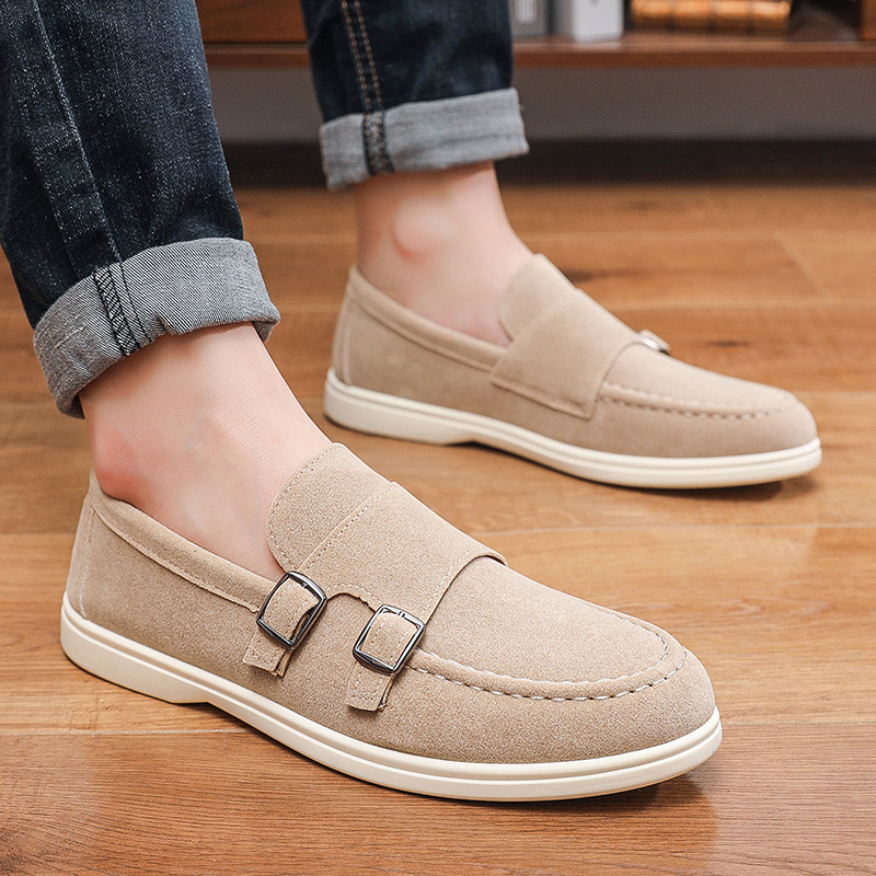 Men's Casual Shoes Suede Loafe - огляд і ціна Men Shoes Boss