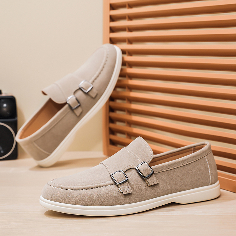 Men's Casual Shoes Suede Loafe - огляд і ціна Men Shoes Boss