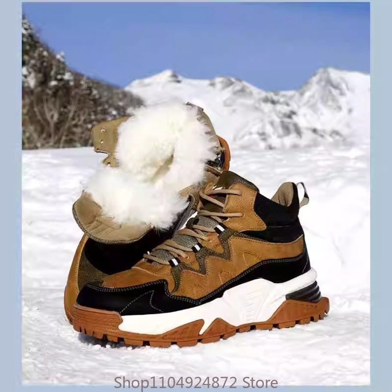 Winter Warm Wool Cotton Shoes  - огляд і ціна Men'S Shoes Top Brands