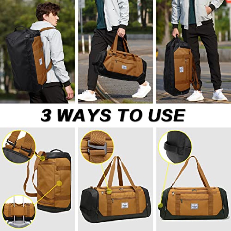 Travel Duffle Bag for men 40L  - огляд і ціна Men'S Shoes For Gym