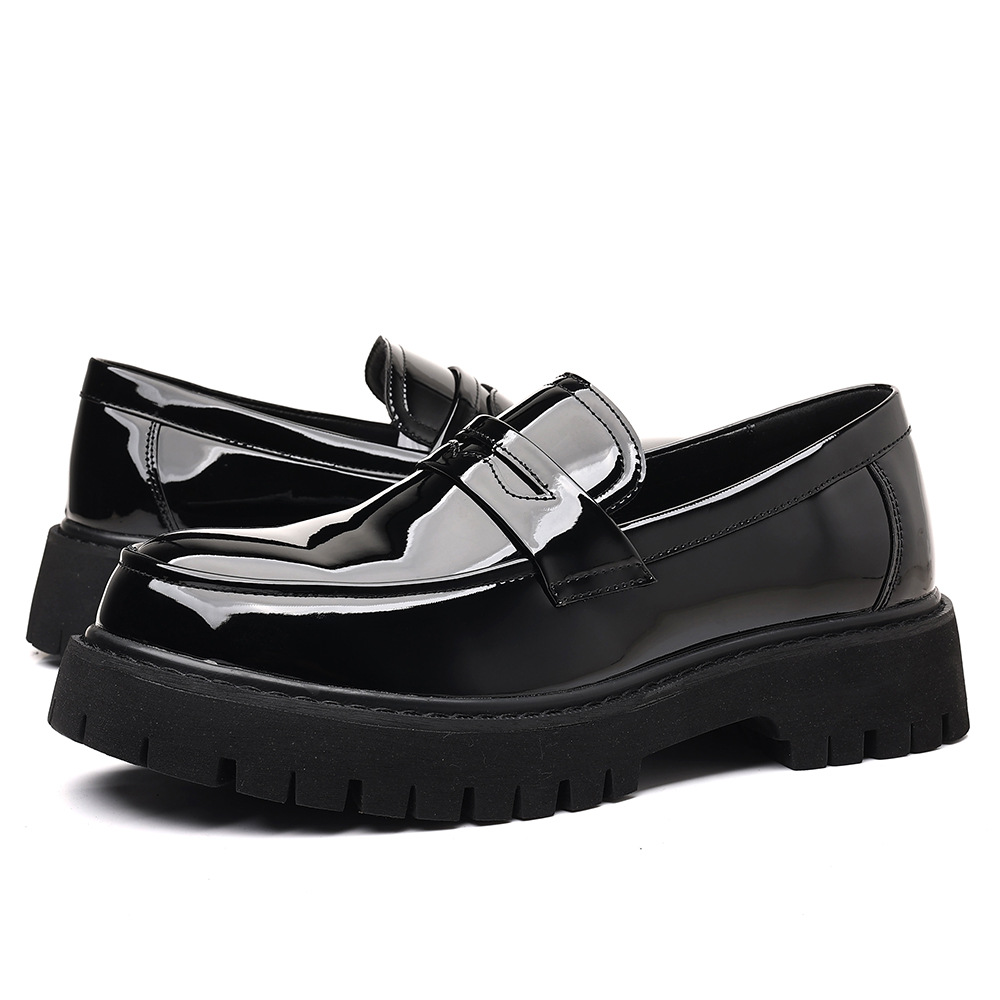 New Men's Loafers Slip On PU L - огляд і ціна Men Shoes Boss