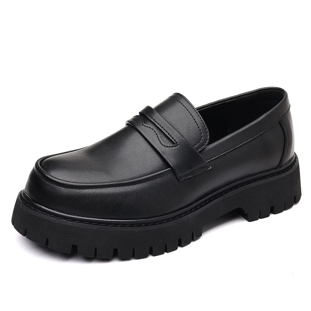 New Men's Loafers Slip On PU L - огляд і ціна Men Shoes Boss