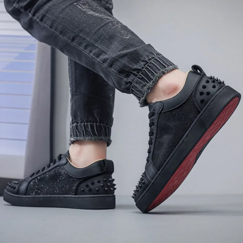 Men's Sneakers Designer Rivet  - огляд і ціна Men Shoes Dior
