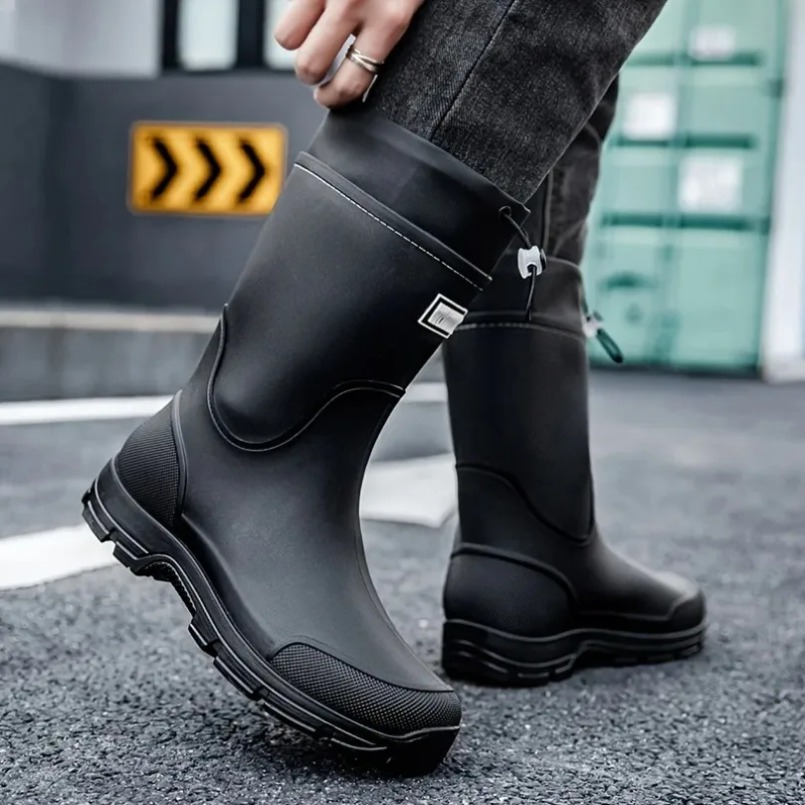 Durable Rainboots women Mid Ca - огляд і ціна Men'S Shoes Water Resistant