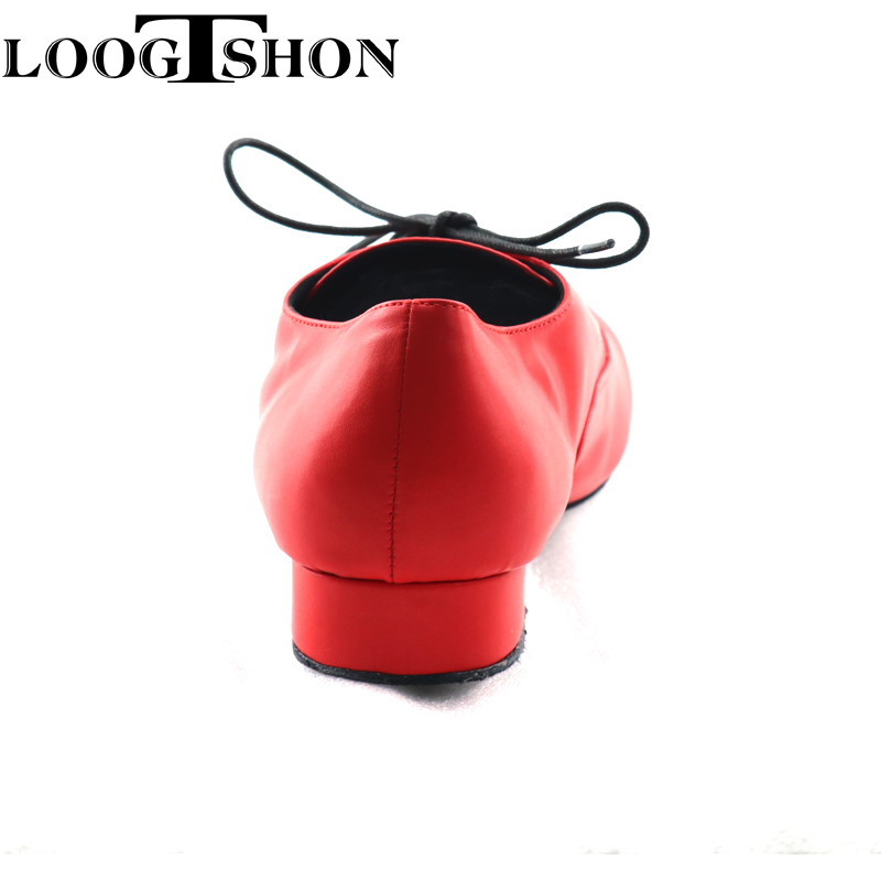 LOOGTSHON RED  Men's red leath - огляд і ціна Men Shoes Red Bottom
