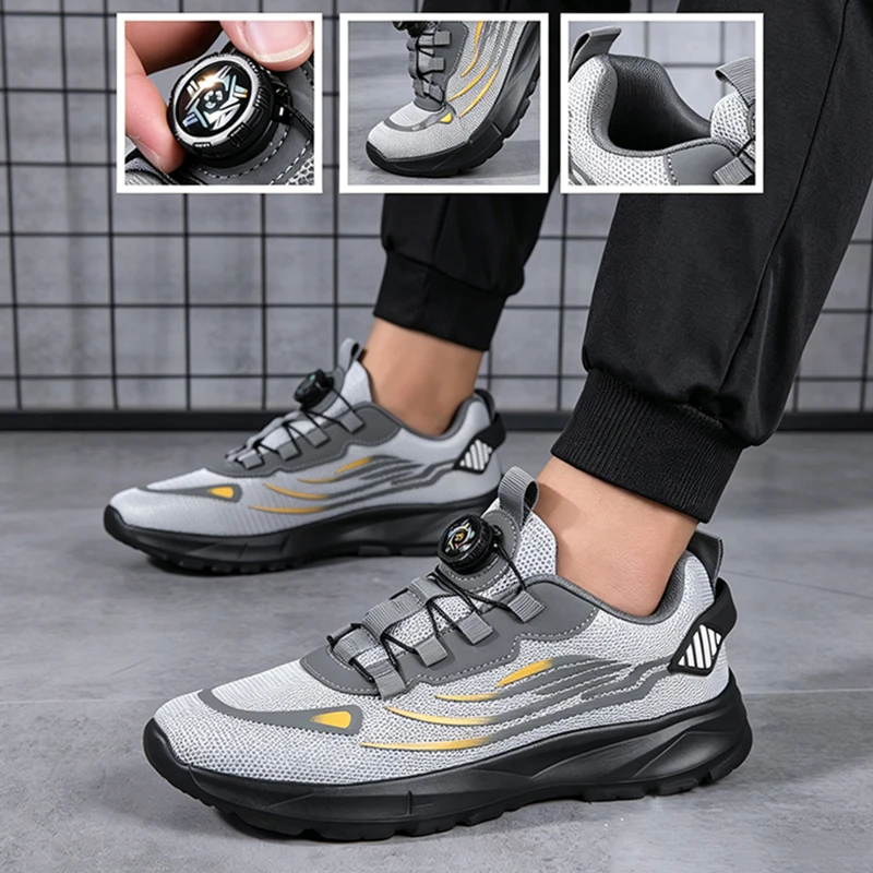 Breathable Mesh Men Shoes Tren - огляд і ціна Men'S Shoes For Gym