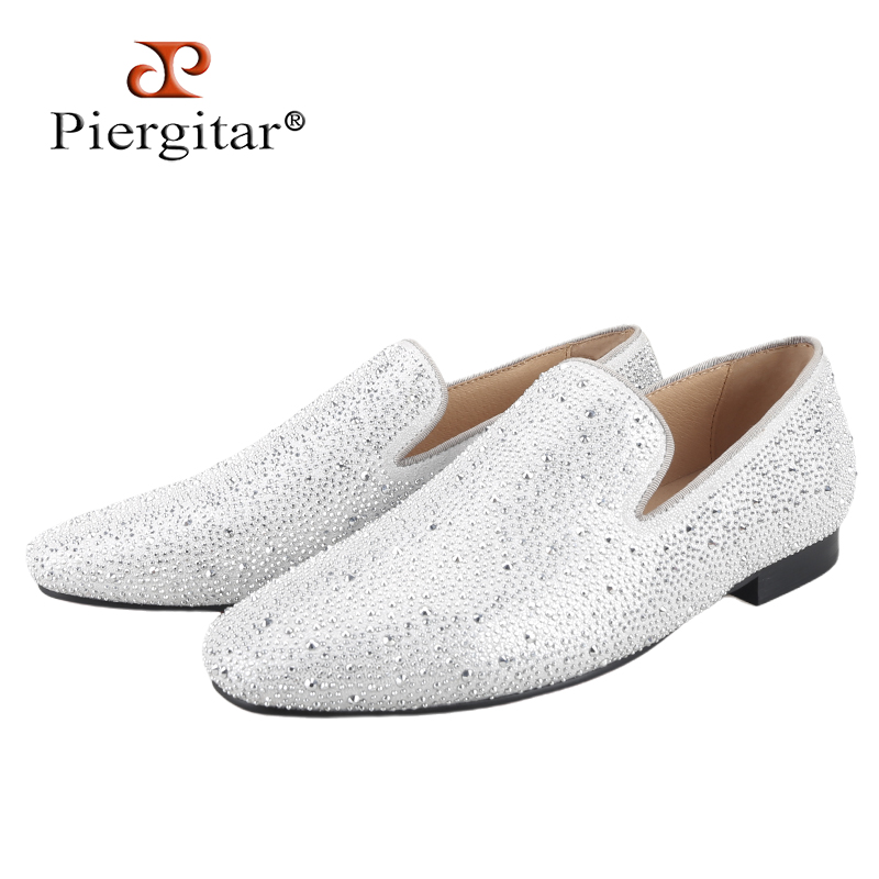Piergitar Sliver Genuine Leath - огляд і ціна Men Shoes Red Bottom