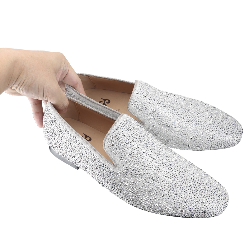 Piergitar Sliver Genuine Leath - огляд і ціна Men Shoes Red Bottom
