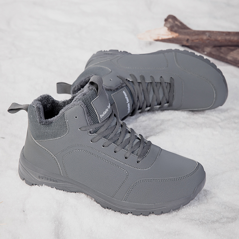 Winter Men's Boots Warm Plush  - огляд і ціна Men Shoes Office