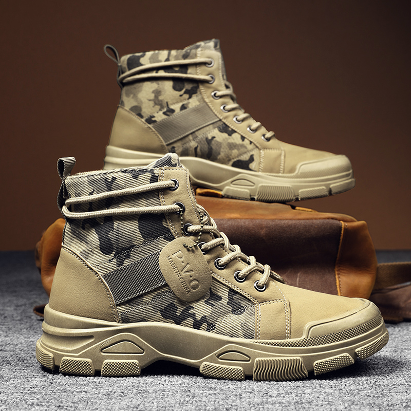 High-Top Boots for Men Autumn  - огляд і ціна Men Shoes Office