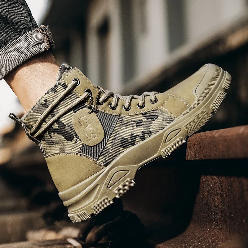 High-Top Boots for Men Autumn  - огляд і ціна Men Shoes Office