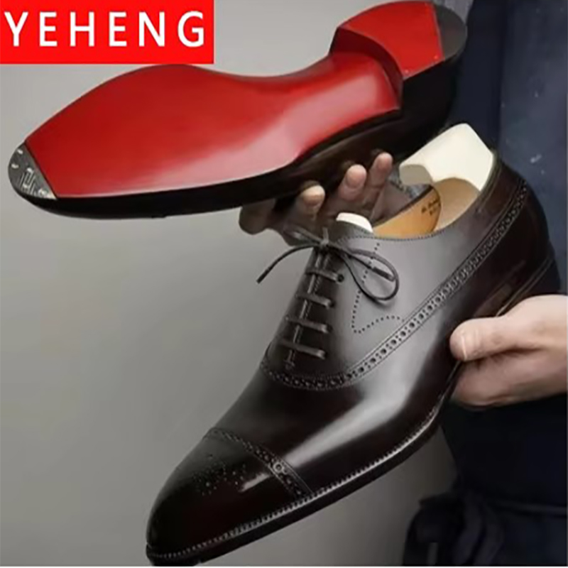Men's Formal  Shoes Red Sole F - огляд і ціна Men Shoes Red Bottom