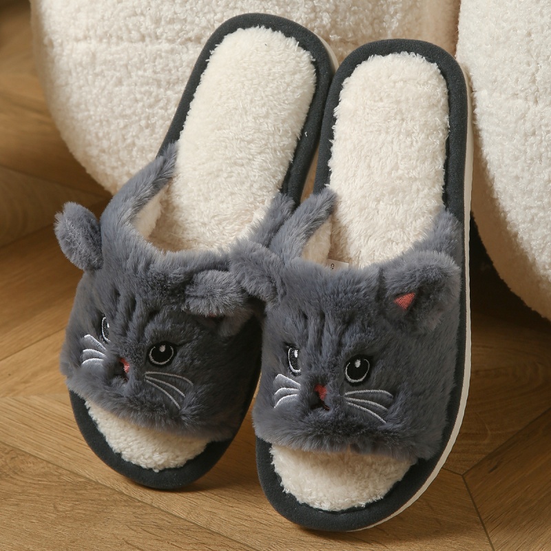 Cute Cat Plush Flip Flops For  - огляд і ціна Flip Flop Beach Men