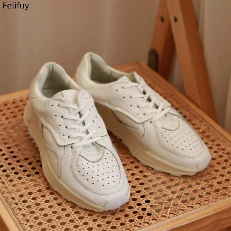 Round-toe Lace-up Casual White - огляд і ціна Men Shoes Boss