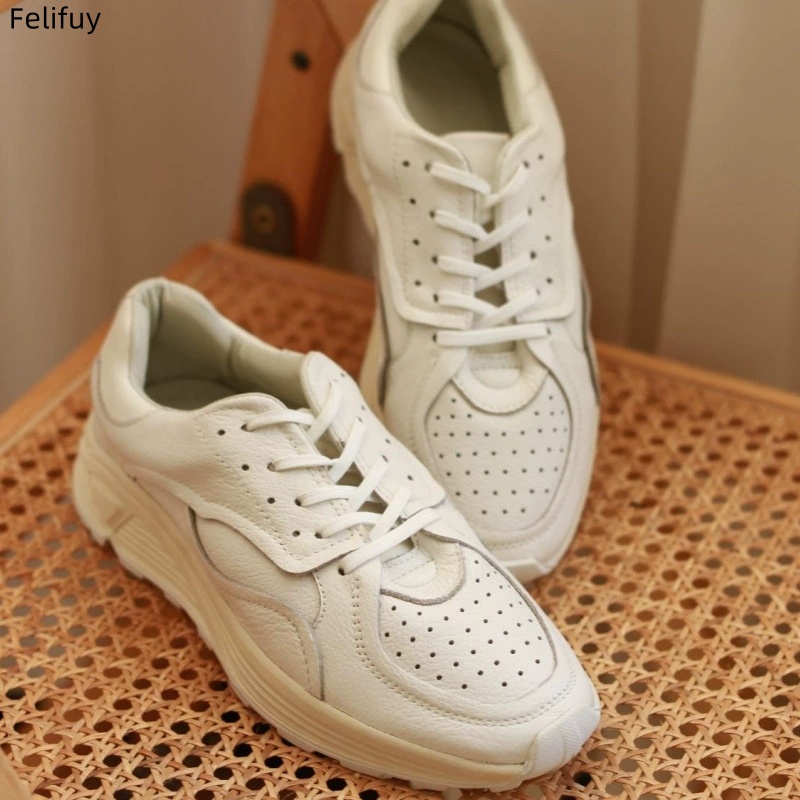 Round-toe Lace-up Casual White - огляд і ціна Men Shoes Boss