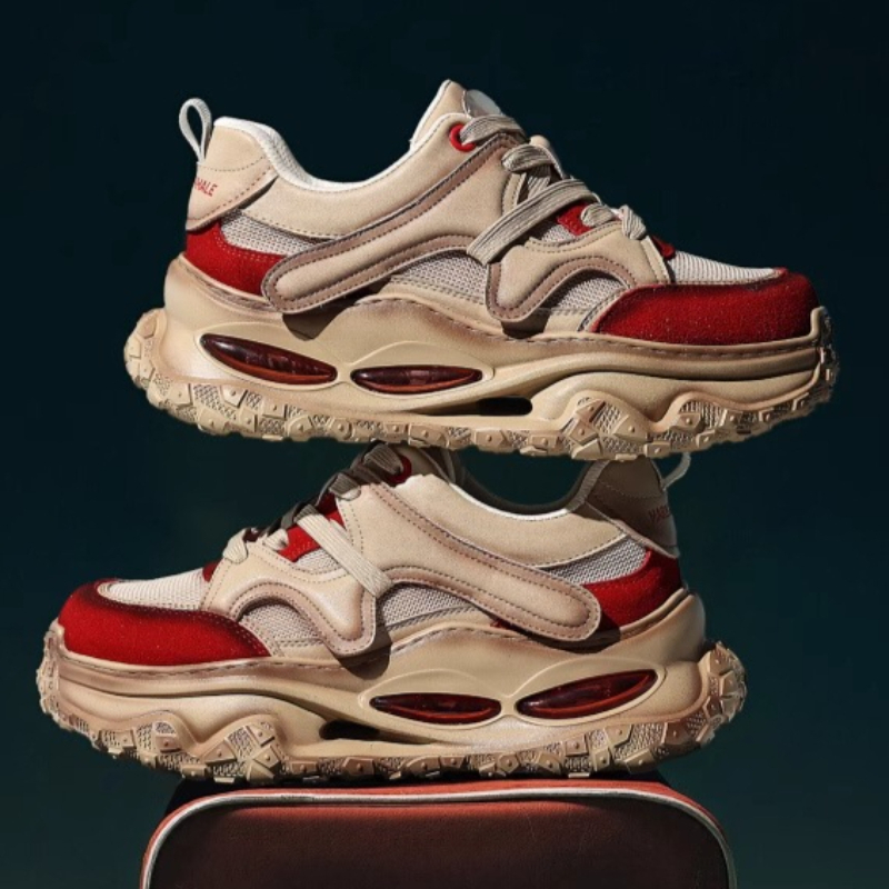 European Casual Sneakers Red D - огляд і ціна Men Shoes Red Bottom