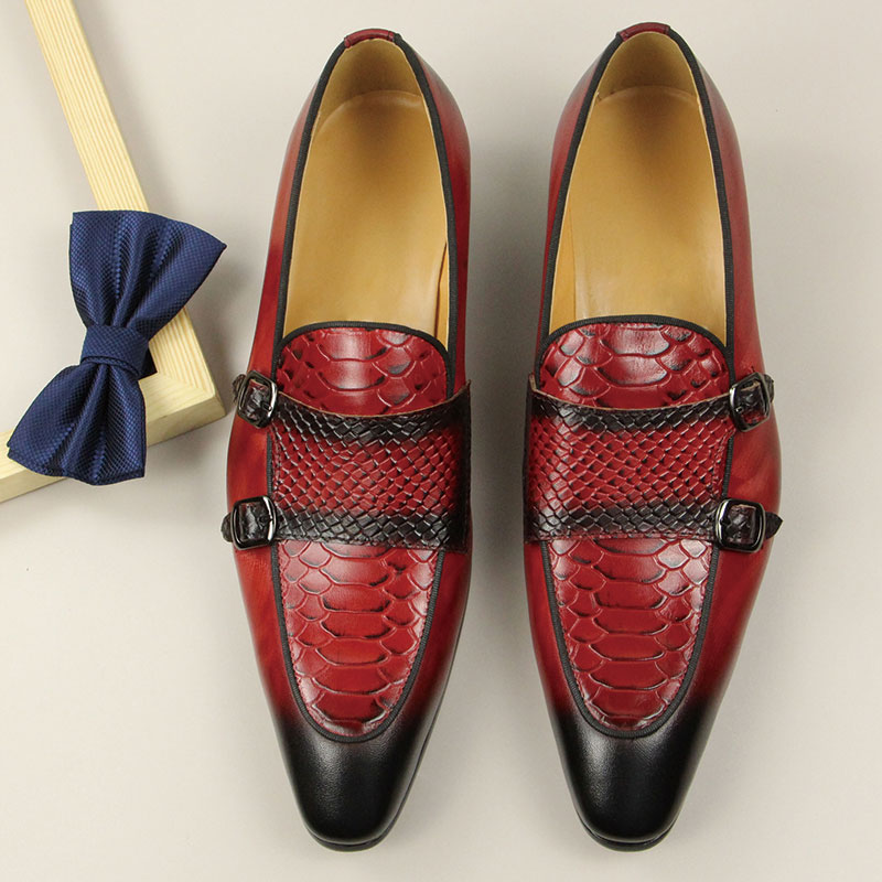 Comfortable Men Leather Shoes  - огляд і ціна Men Shoes Red Bottom