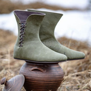 Men Retro Medieval PU Leather  - огляд і ціна Men'S Shoes Louis Vuitton