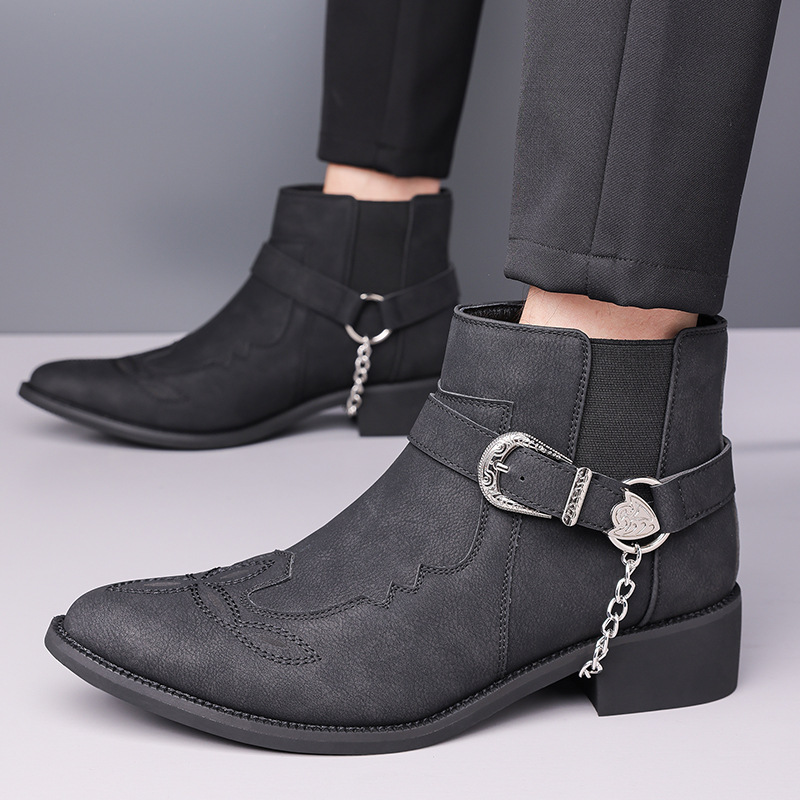 Fashion New Brand Retro Men's  - огляд і ціна Men'S Shoes Top Brands
