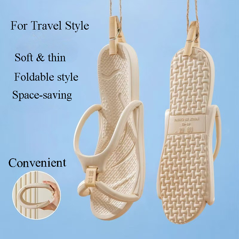 Foldable Travel Slippers Unise - огляд і ціна Flip Flop Beach Men