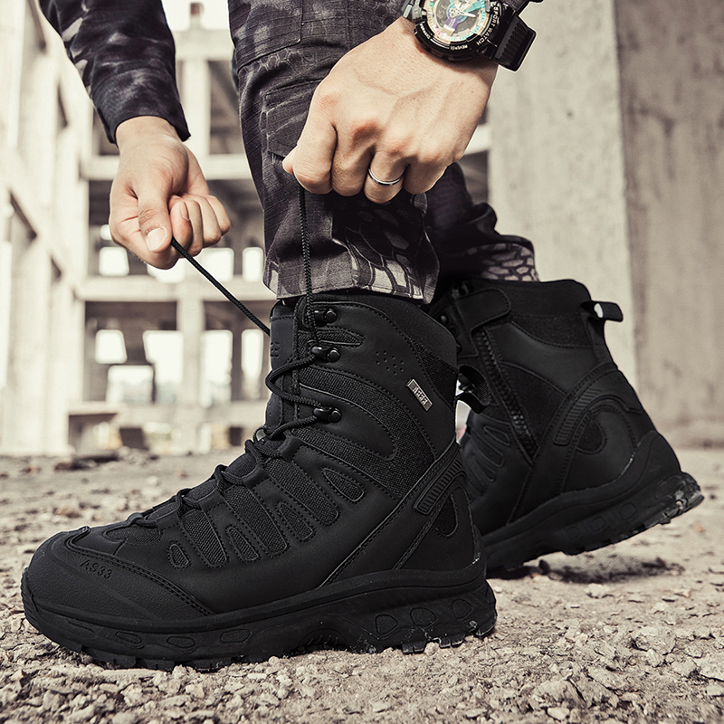 Men Tactical Boots Lace Up Bra - огляд і ціна Men Shoes Brands