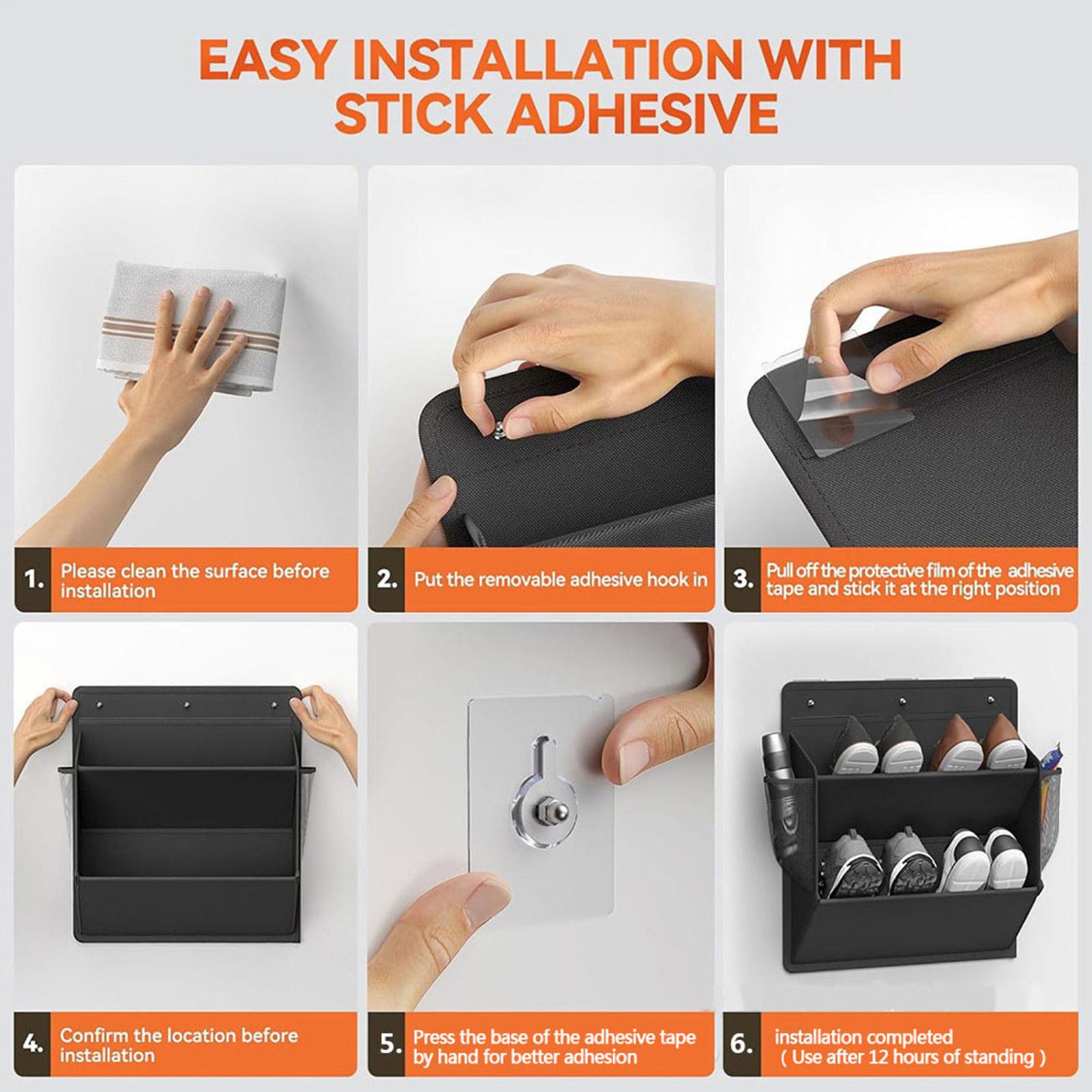 Shoe Storage with Adhesive Tap - огляд і ціна Men Shoes Rack